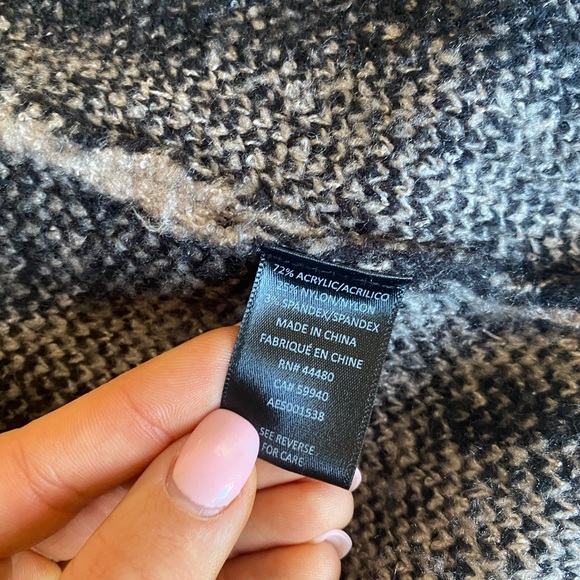 AFRM fulton sweater in brown noir zebra - Picture 4 of 5